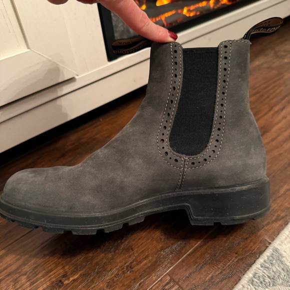 Blundstone Rustic Black High Top Boots - Picture 6 of 16